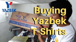 Buying Yazbek TShirts  The Ordering Process [upl. by Hairakcaz]