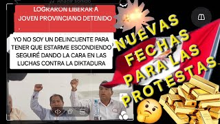 NUEVAS FECHAS PARA LAS PROTESTAS LIMA PERÚ DIRIGENTES GREMIOS POBLACIÓN [upl. by Niasuh29]