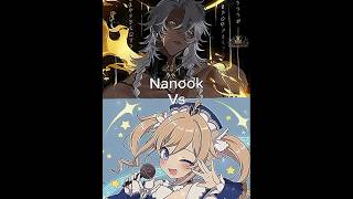 Nanook Vs Barbara genshinimpact honkaistarrail hsr battle debate vs edit [upl. by Ecadnac]