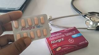 Allegra Tablet Review in hindi by medi info [upl. by Liebowitz]