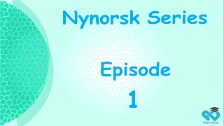 Learn Norwegain nynorsk episode 1 [upl. by Enelyak265]