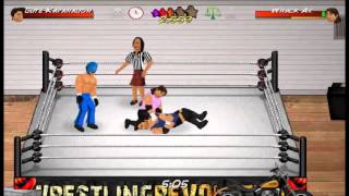 WrestlingBooking Revolution Turnbuckle Climbing AI [upl. by Ojibbob342]