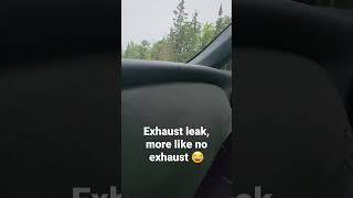 exhaust leak  racecar noises [upl. by Ardnaet]