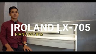 Review Piano Roland LX705  PianoSol [upl. by Andra]