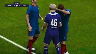 KVC Westerlo vs RSC Anderlecht  PES 2021 GAMEPLAY [upl. by Sokem]