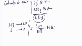 Composición centesimal ejercicio resuelto [upl. by Aretta]