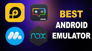 Best Android Emulators For Low End PC 2024 [upl. by Ecneitap]