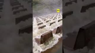 How Dams Stop Disasters 🤯 unknownfact5 shorts viral trending [upl. by Aelrac]