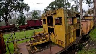 Walking Healesville Tourist Railway Victoria Australia [upl. by Araic]