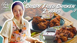 Crispy Fried Chicken 2 Ways  Judy Anns Kitchen [upl. by Peednus69]