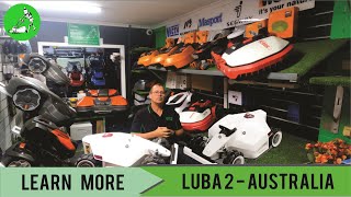 Luba 2 Introduction to Australia  Wireless Robot Lawn Mowers Australia [upl. by Eilyak]