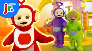 Teletubbies Try Not To Laugh CHALLENGE 😂 Netflix Jr [upl. by Eelik]