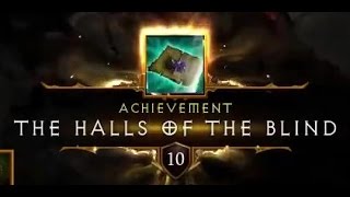 Diablo 3  The Darkening of Tristram  Halls of the Blind Achievement Guide [upl. by Booze355]