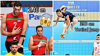 TOP 10  Volleyball World Records HD [upl. by Yednil]