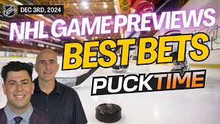 NHL Picks and Predictions Today  Red Wings vs Bruins  Blues vs Jets  PuckTime Dec 3 [upl. by Bandeen]