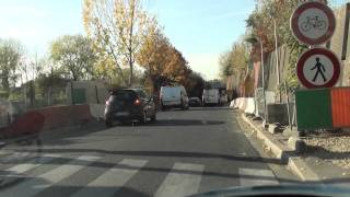 Driving In FranceVilliers Sur MarneParis 12 [upl. by Radbourne]