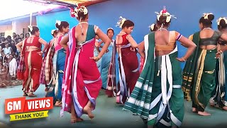 Aadivasi warli Talasari Girls Dance  Navari Saree me aai hu Stage Dance [upl. by Duhl849]