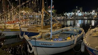 Les illuminations de Sanary 2023 [upl. by Atoiganap]