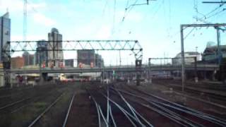 Drivers View From The Gauntlet Track To Southern Cross Station [upl. by Greerson]