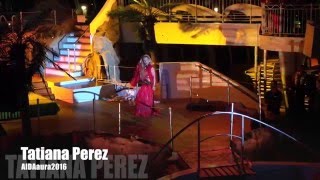 Tatiana Perez  AIDAaura  Bellydance Show FEB 2016 [upl. by Meluhs]