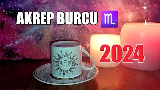 AKREP BURCU 2024 YILI KAHVE FALI ♏ ARKANA DÖNÜP BAKMAYACAKSIN ✌️AKREP BURCU 2024 YILI YORUMU [upl. by Ellicott981]