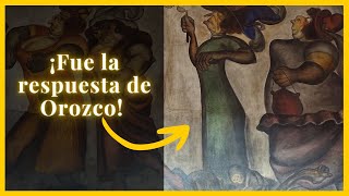 🟡Murales de JOSÉ CLEMENTE OROZCO en San Ildefonso  Muralismo mexicano historia [upl. by Campney261]