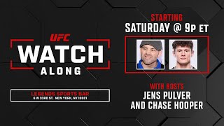 UFC309 Watch Along w Jens Pulver Chase Hooper and TJ De Santis LIVE at Legends NYC [upl. by Allen]