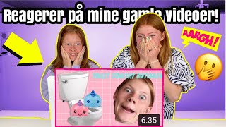 REAGERER PÅ MINE GAMLE VIDEOER Toilet squishy butikken Emmes kreaverden [upl. by Tandi452]