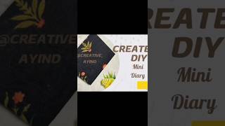 Diy mini Diary full video is available on my channel diaryplanner diary [upl. by Gredel]