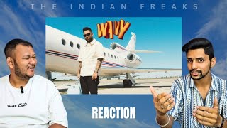 WAVY  KARAN AUJLA  LATEST PUNJABI SONGS 2024  REACTION [upl. by Cirred]