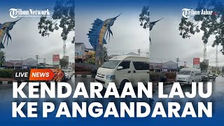 Menjelang Malam Tahun Baru 2024 Kendaraan Wisatawan Terus Berdatangan ke Pangandaran [upl. by Ger69]