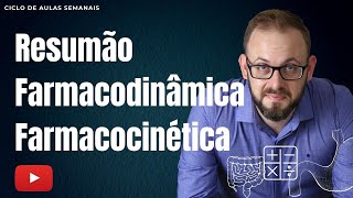 Aula Farmacologia  Resumo Introdução a Farmacologia Farmacocinética e Farmacodinâmica [upl. by Ardnait846]