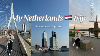 Netherlands guide  Ep 2  Rotterdam and opmeer  where to go and where we stayed for cheap 🇳🇱❤️ [upl. by Freda397]