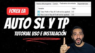 🎁Forex EA  Stop Loss y Take Profit automático en MT4  Andy on Trade explica [upl. by Scrivenor224]