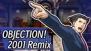 Objection 2001  Phoenix Wright Ace Attorney  Fanmade Remake [upl. by Martinson]