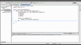Java Queues the basics [upl. by Neahs]