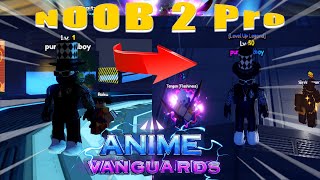 Anime Vanguards NOOB TO PRO  Epic Journey  Roblox [upl. by Louanna]