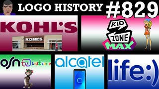 LOGO HISTORY 829  life Kohls Alcatel Kidzone Max amp OSN TV Kidzone [upl. by Hillel744]