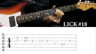 SWEET MAJOR PENTATONIC LICKS 4 [upl. by Phillis]