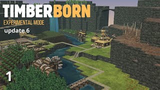 TIMBERBORN  Ep01  Update 6 experimental  GAMEPLAY español [upl. by Politi]