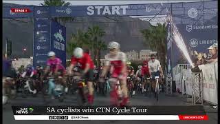 SA cyclists win the Cape Town Cycle Tour [upl. by Lauzon595]