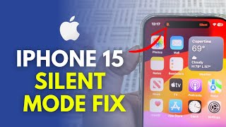 How To Fix iPhone 15 Silent Mode Button Not Working [upl. by Ynneg]