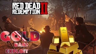 GOLD BAR EXPLOIT Up to 32 EXTRA FREE Gold Bars  Red Dead Redemption 2 [upl. by Annadiane663]