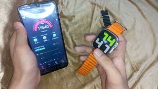 how to use camera t 900 ultra smart watch ka [upl. by Falkner]