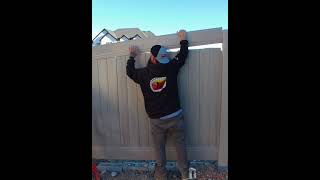 How To Repair Vinyl Fence Slat Very Simple [upl. by Elleuqar]