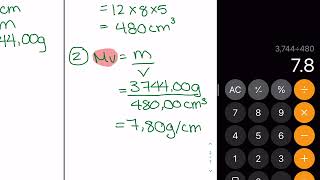 Calcules de masse volumique [upl. by Glass]