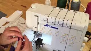 Introducing the Brittania InStyle CS400 Coverstitch Machine [upl. by Lionel504]