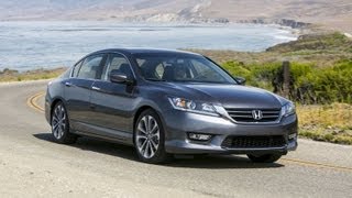 2013 Honda Accord Sport CVT vs 6 Speed Manual 060 MPH Mashup Review [upl. by Ettenel]