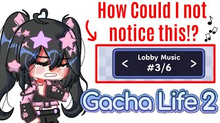 Gacha Life 2 has More Background Music Unnoticed Feature [upl. by Aziar]