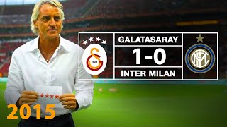 GSTV  Galatasaray 10 Inter Maçının Özeti ve Sneijderin Golü [upl. by Neirol420]